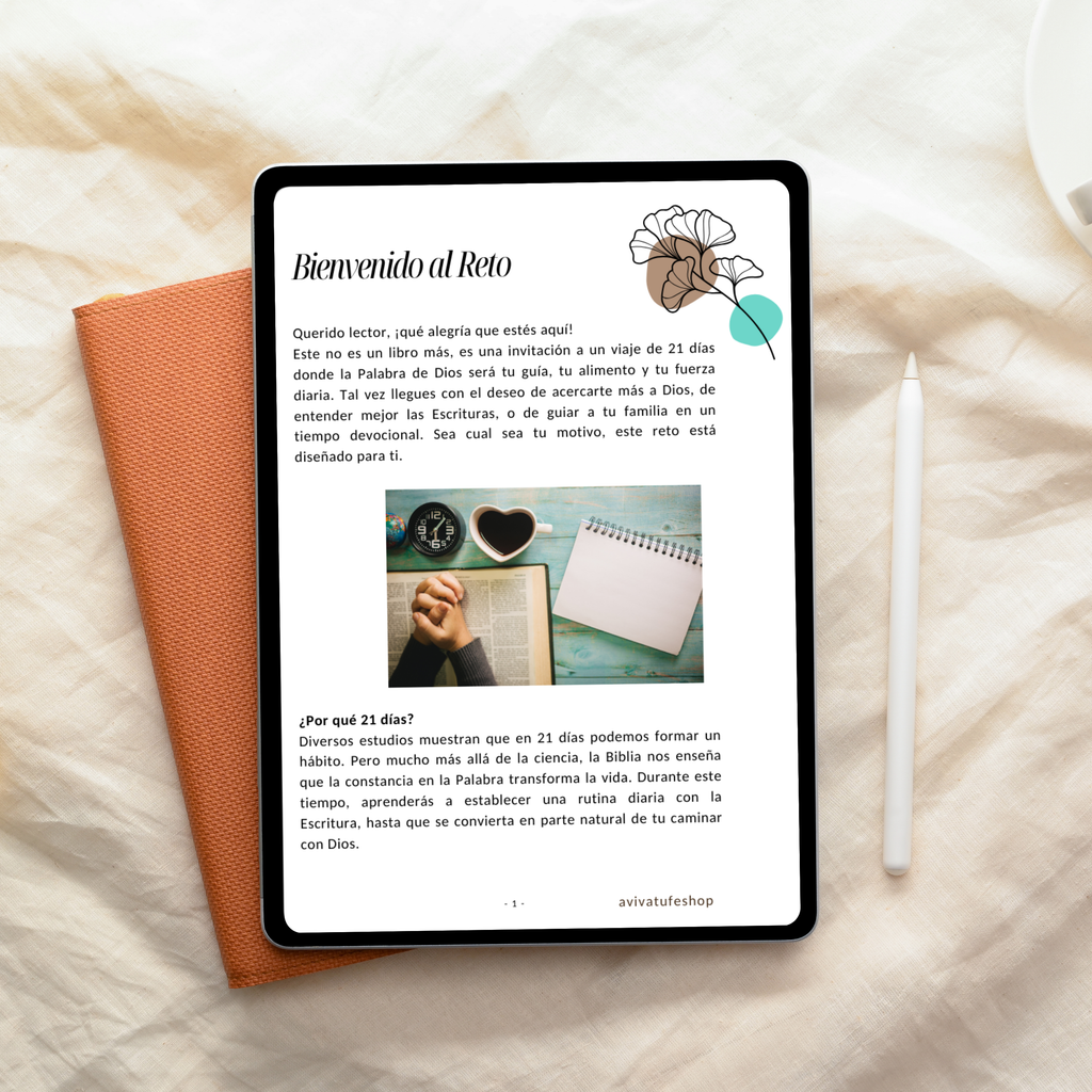 RETO 21 DIAS DE PALABRA VIVA - PDF Digital