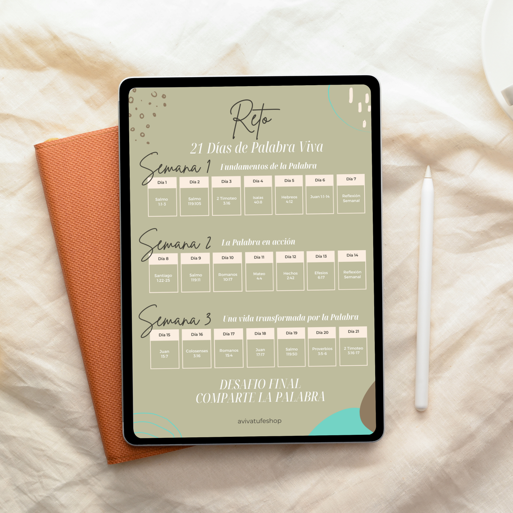 RETO 21 DIAS DE PALABRA VIVA - PDF Digital