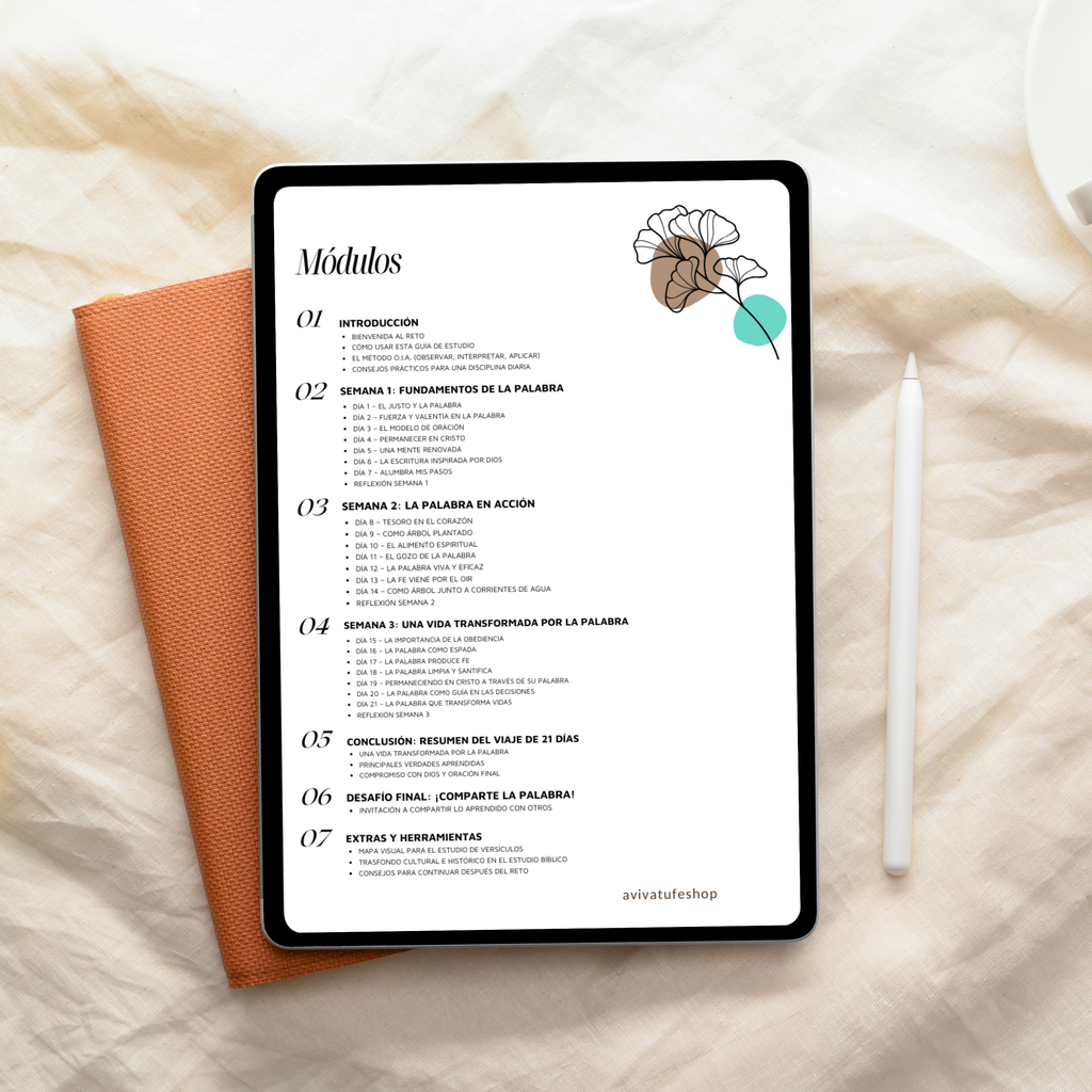 RETO 21 DIAS DE PALABRA VIVA - PDF Digital