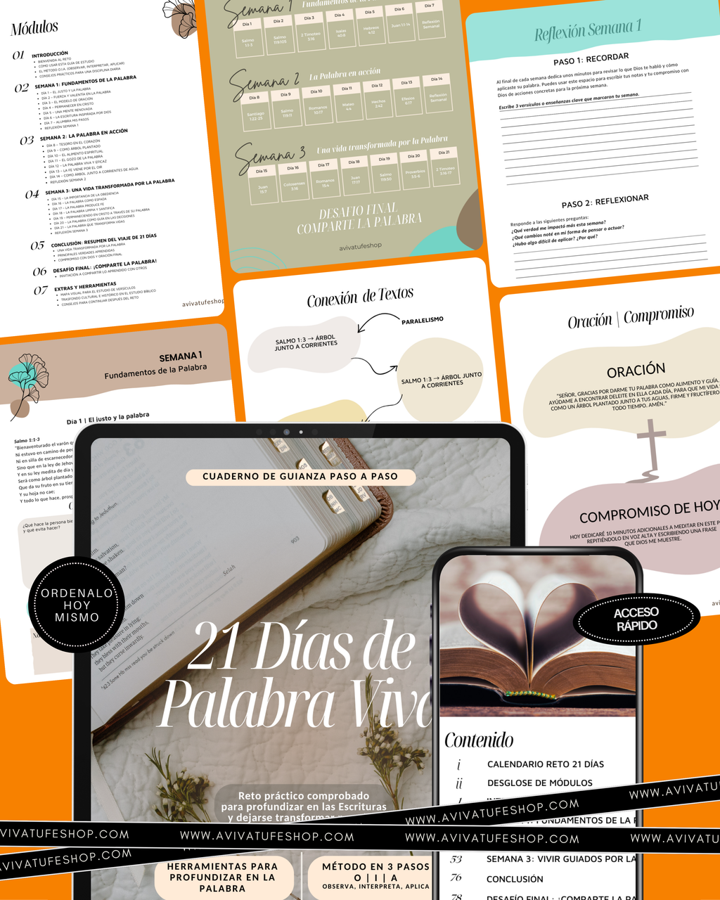 RETO 21 DIAS DE PALABRA VIVA - PDF Digital