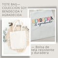 TOTE BAG - AGRADECIDA Y BENDECIDA